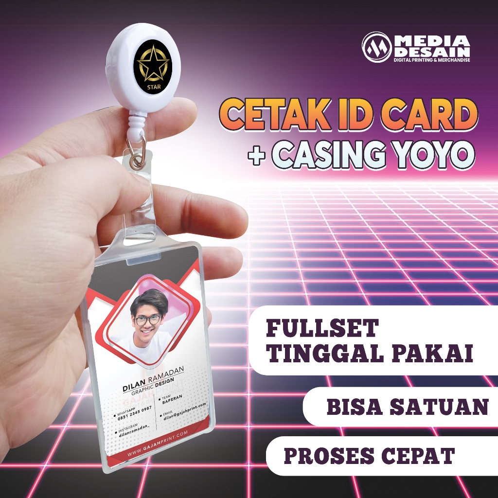 

PAKET LENGKAP ID CARD / KARTU IDENTITAS