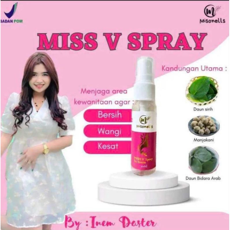 MIss V spray / Perawatan miss V by inem daster