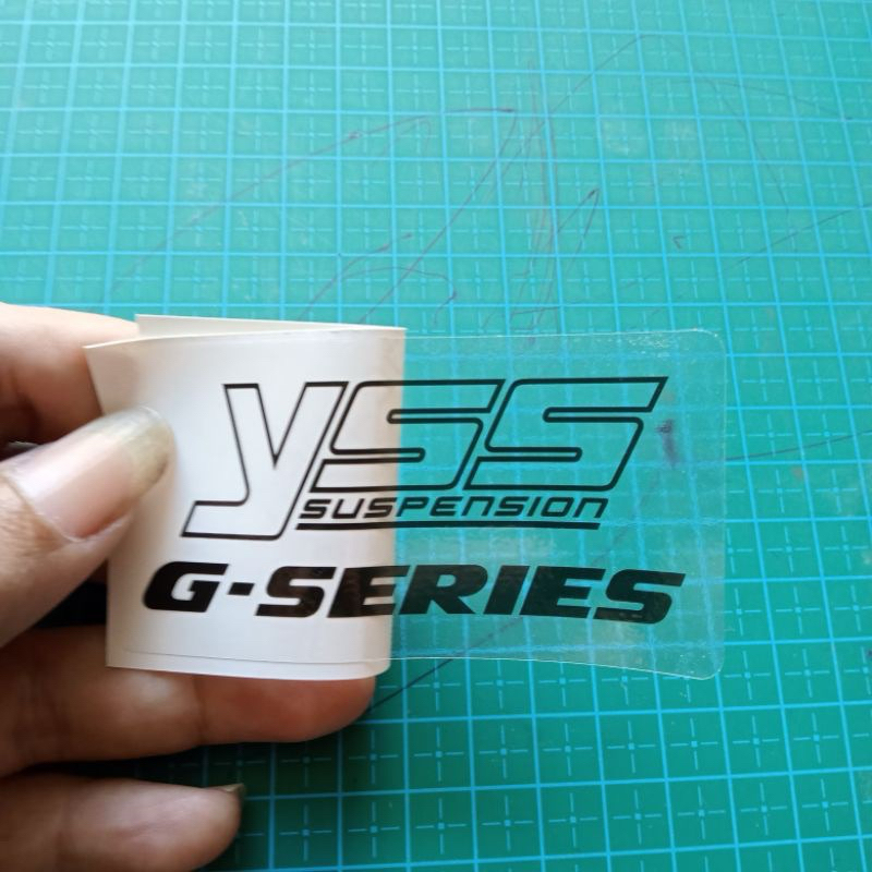 Stiker Shock Yss g-series