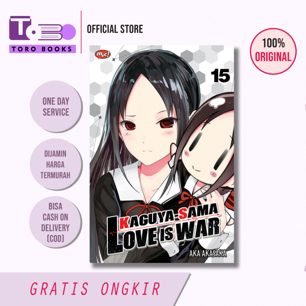 KOMIK KAGUYA-SAMA, LOVE IS WAR 15