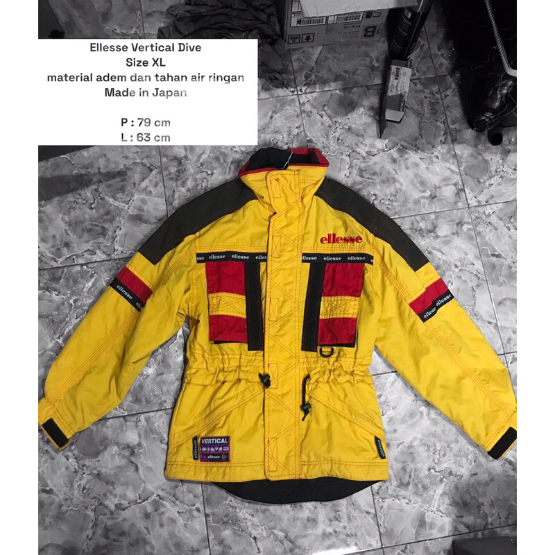 outdoor jacket ellesse