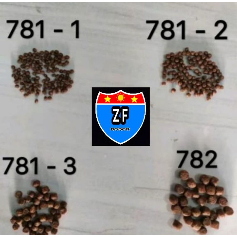 pelet ikan lele mas nila gurame/pelet 781 hi pro vite