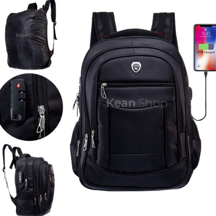 Subsidi Tas POLO GIVES Kunci Usb Port POLO Original Import 18 inch  Raincover