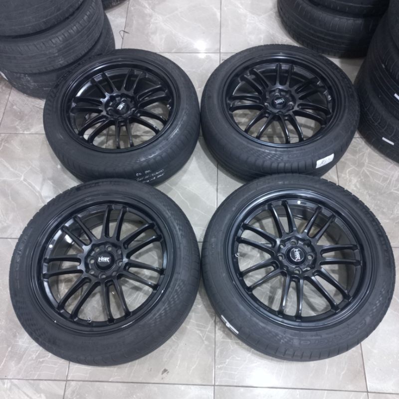 HSR REVO R17 + BAN | VELG MOBIL BEKAS BUAT AVANZA XENIA BALENO FREED MOBILIO DLL