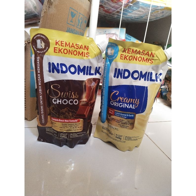 

susu kental manis indomilk pouch