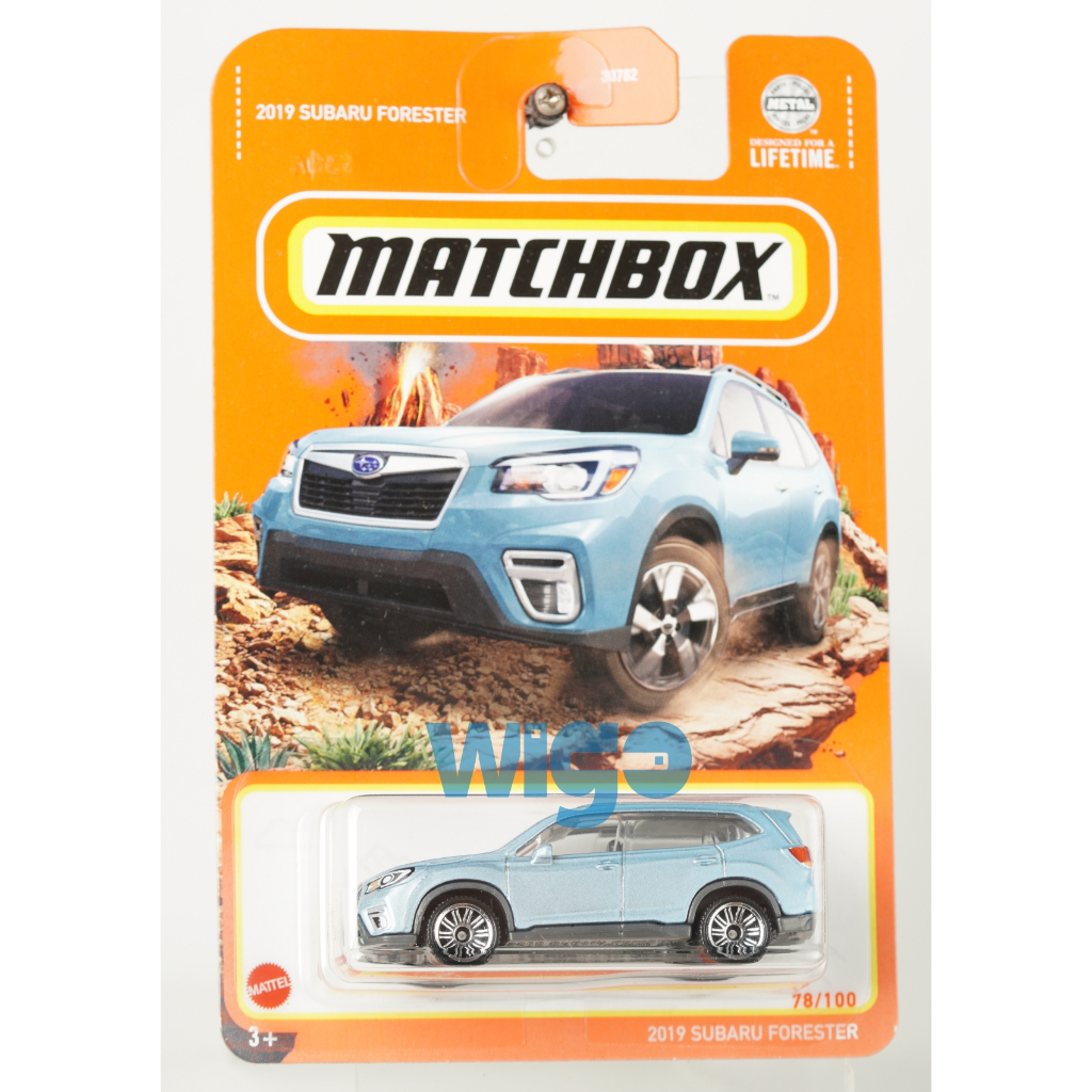 Matchbox 2019 Subaru Forester biru A 2024 Diecast