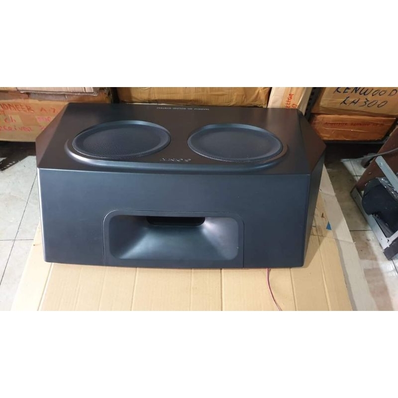 Subwoofer sony dual 8inch double subwoofer pasif