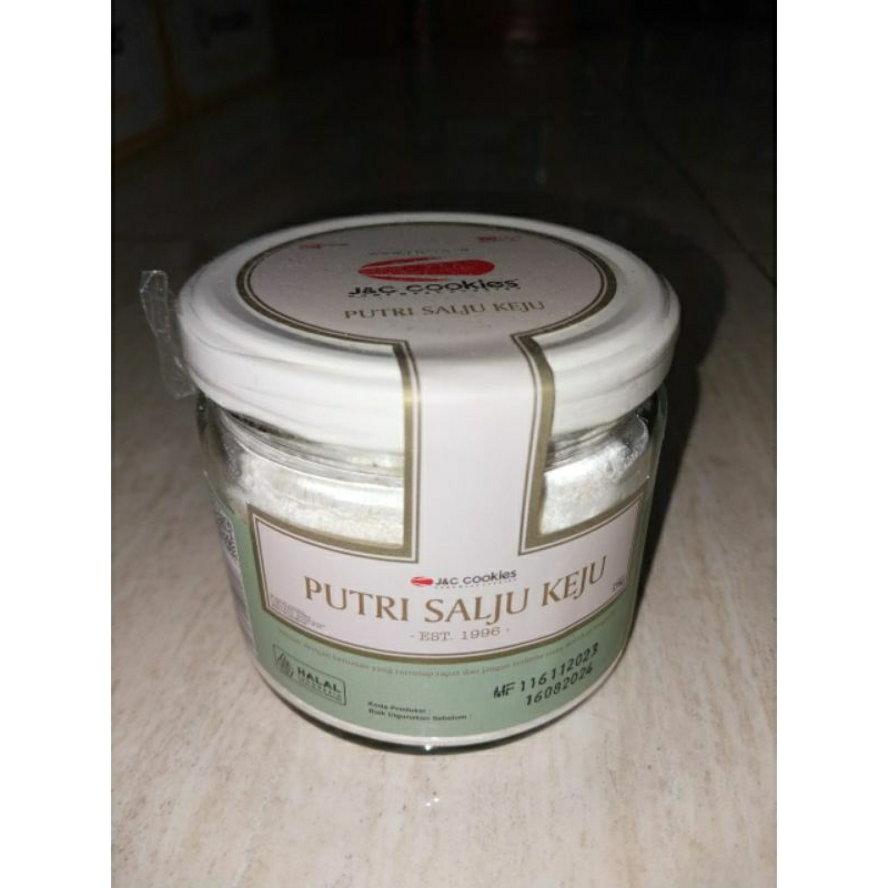 

J&C Cookies Putri Salju Keju Jar