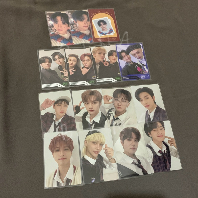 [READ DESC] PC LEE KNOW STRAY KIDS SKZ UNIT TRADING CARD TC POB SET CHRISTMAS EVEL FANKIT 3RD