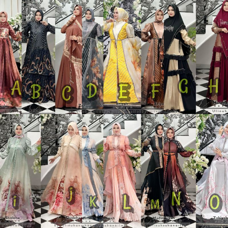 Gamis Aurakay syar'i premium
