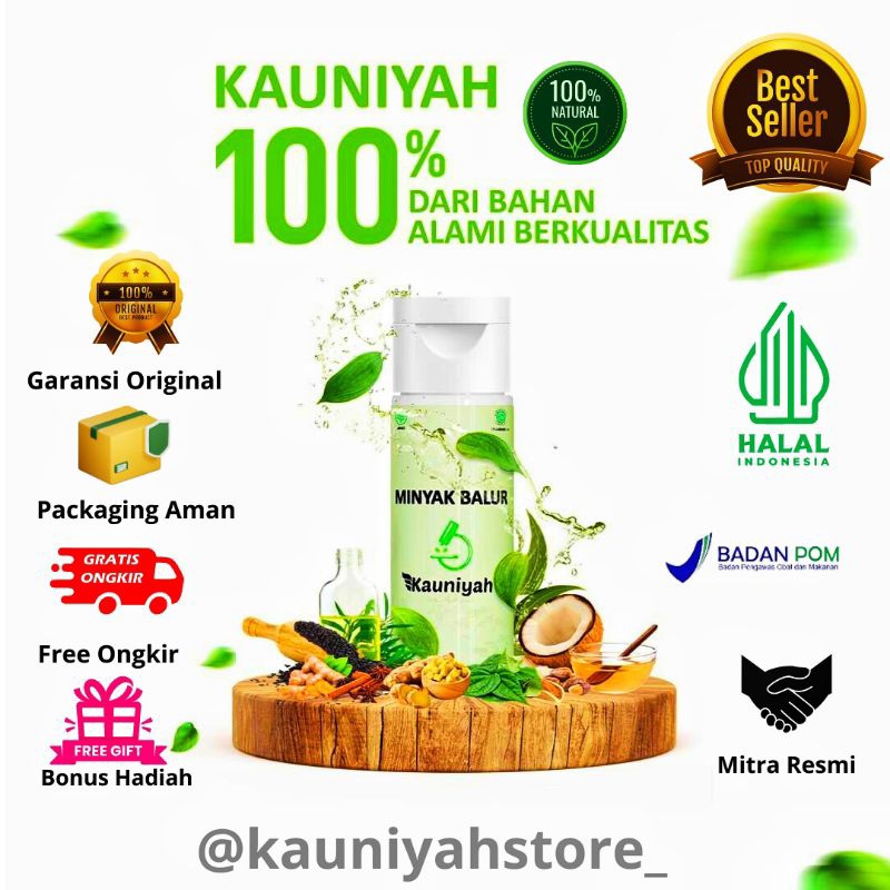 KAUNIYAH OIL | MINYAK BALUR KAUNIYAH BY UMMU BALQIS RESELLER RESMI INDONESIA