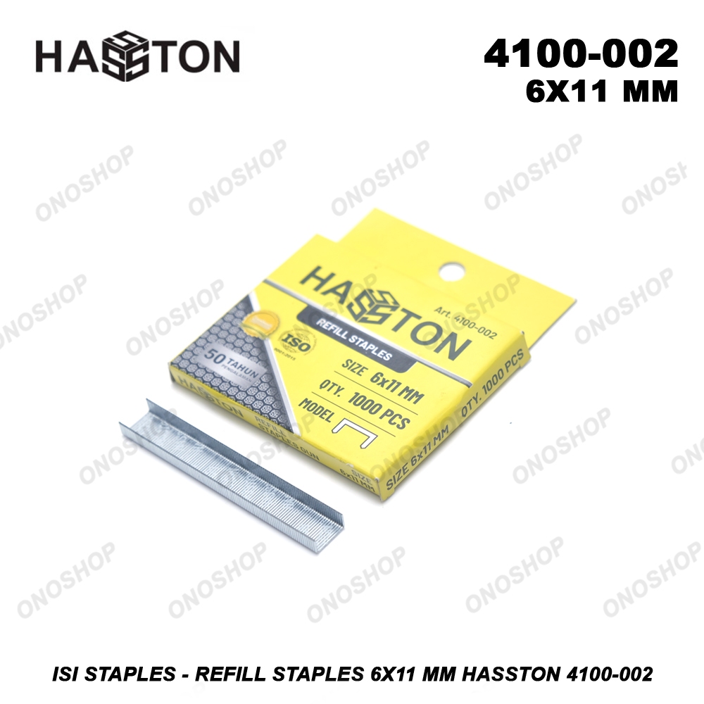 Isi Staples - Refill Staples 6x11 mm Hasston 4100-002