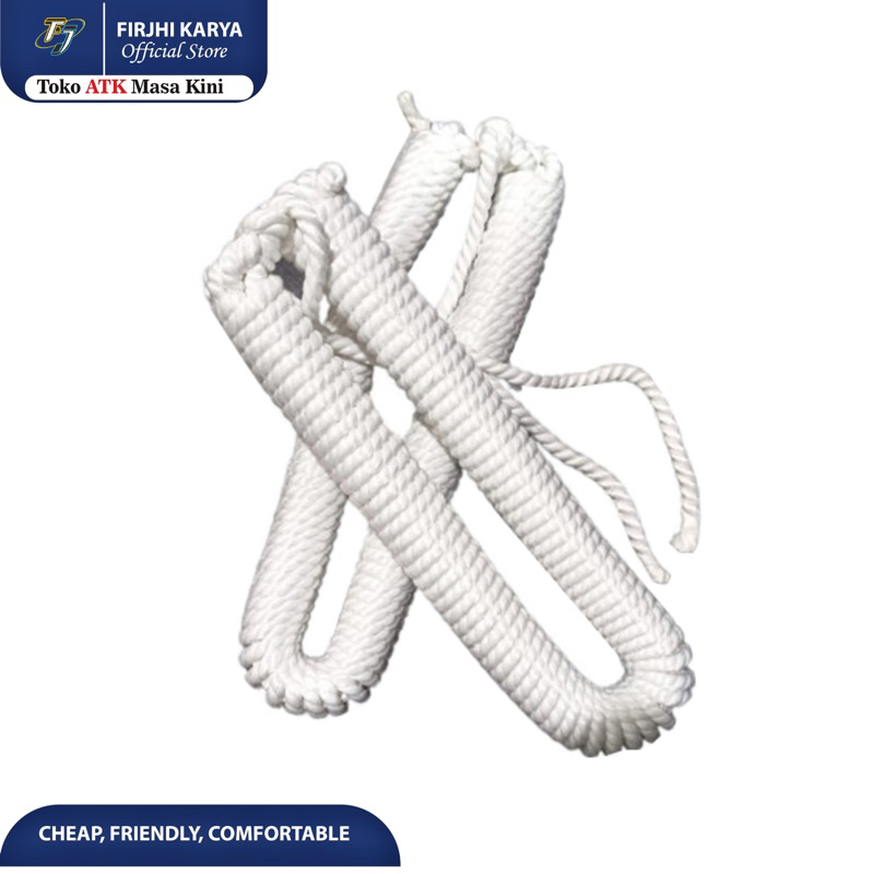 

Tali Pramuka 10 Meter - Nylon Putih