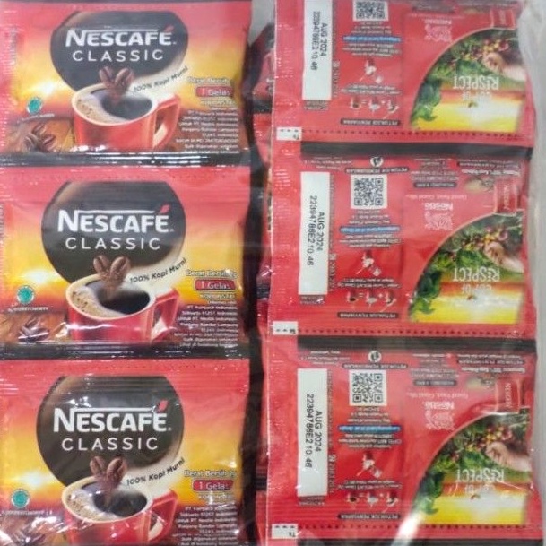 

99 BRANDS FESTIVAL Nescafe Classic Sachet 2gr 1 pack isi 6 sachet