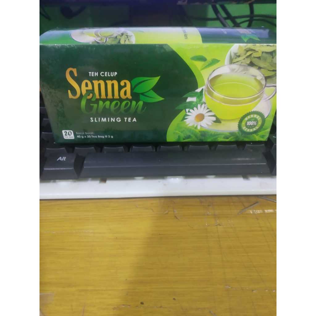 

Teh Celup SENNA GREEN Sliming Tea Membantu Melunturkan Lemak Berlebih Dalam Tubuh 20 kantong tea