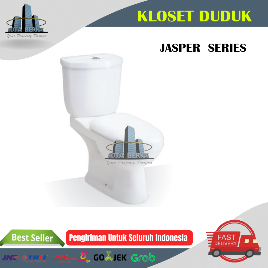 CLOSET DUDUK/ WC DUDUK TRILLIUN WARE JASPER SERIES