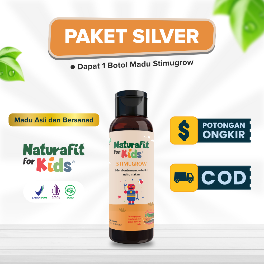 

Madu Penggemuk Badan Anak STIMUGROW Paket Silver