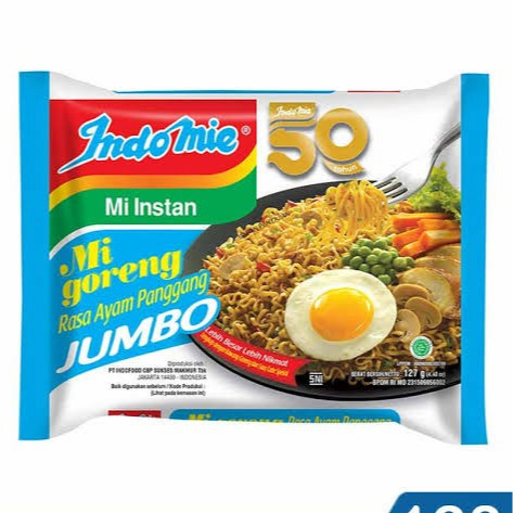 

Indomie Goreng Ayam Panggang Jumbo 127 g