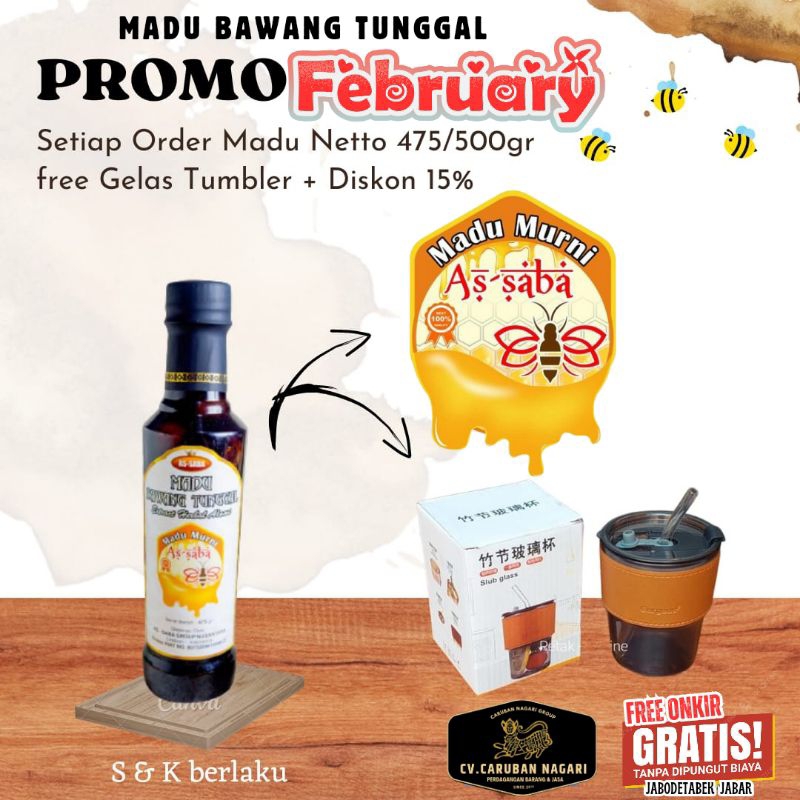 

Madu Bawang Lanang 500gr [ PROMO FREE TUMBLER ]