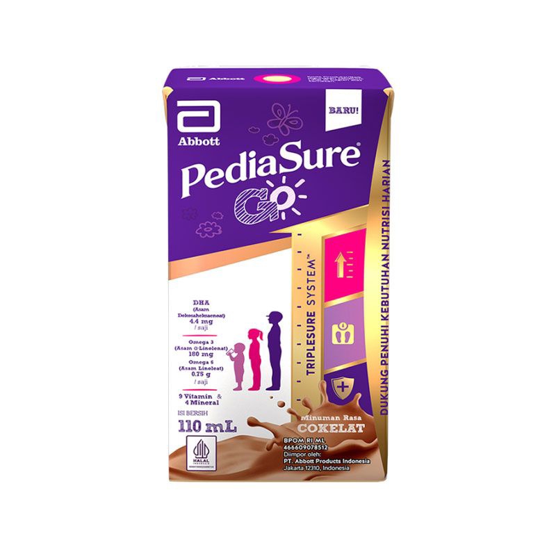

PEDIASURE GO COKELAT UHT 110 ML