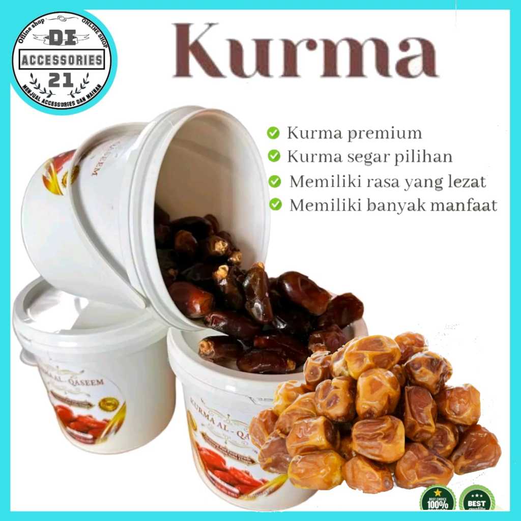 

KURMA EMBER \ BUAH KURMA AL-QASSIM 500 GR