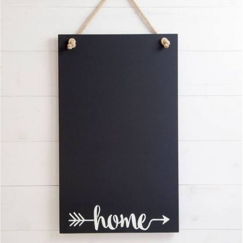 

Papan Tulis Kapur Polos dengan Tali 40x30 30x20