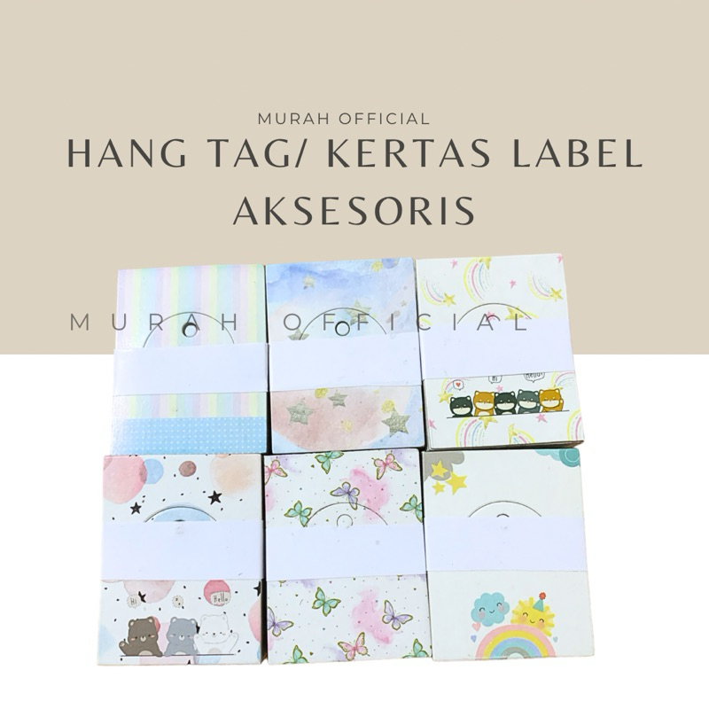 

Hangtag Label korea gantungan Aksesoris Murah penjepit plastik HANG TAG ACCESORIES motif kertas gantungan produk kertas gantung lipat bisa pilih motif Label kalung, jepit rambut / karet, kaos kaki