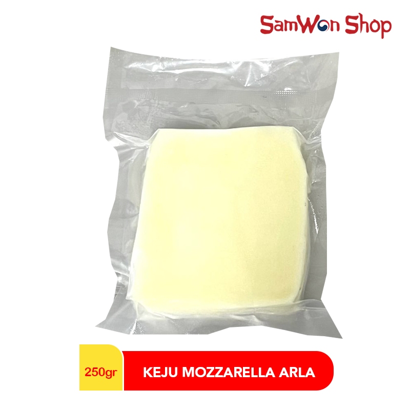 

Keju Mozarella ARLA 250 gram - Mozzarella Cheese Topping Pizza Cheesy