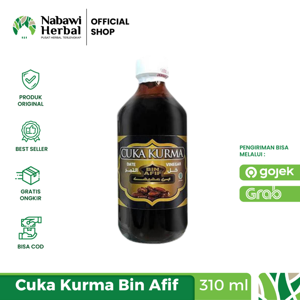 

BIN AFIF - Cuka Kurma Minuman Herbal Bin Afif 310ml