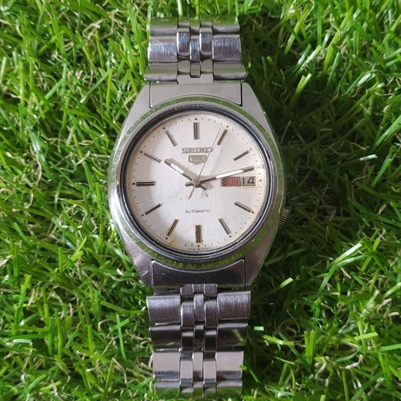 jam tangan pria vintage Seiko 5 7009-8740 automatic