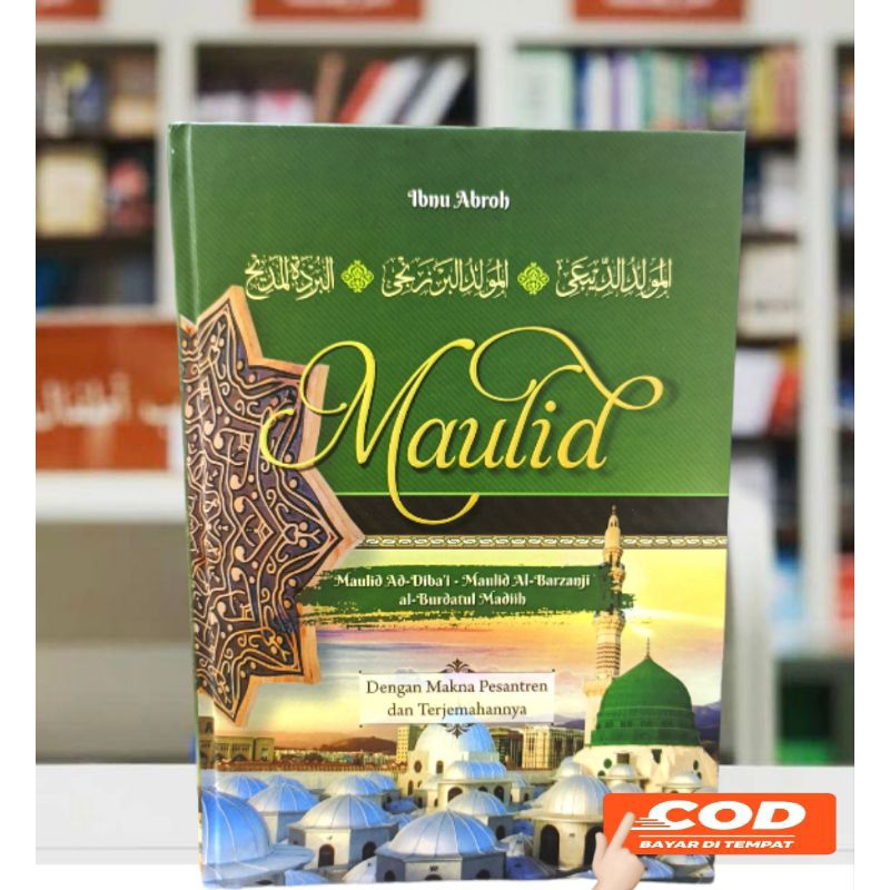 

buku terjemahan kitab maulid diba'i lux - hard cover 3 bahasa
