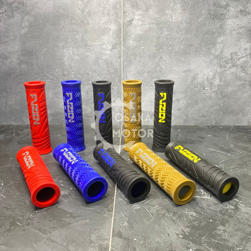 Handgrip Handfat Sarung Gas Motor Fuzion Polos Tulisan Universal Sepeda Motor Beat Vario Nmax PCX Su