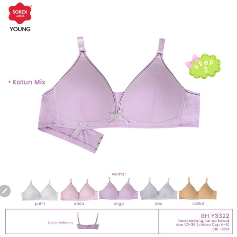 Bh pelajar Sorex Y 3322 step 3 busa tanpa kawat
