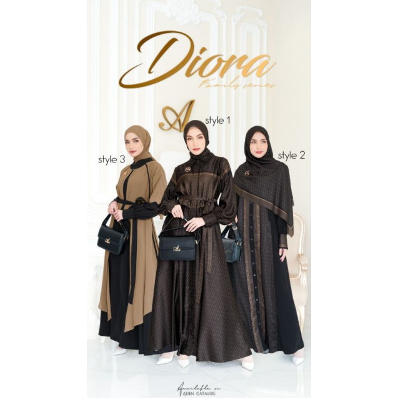 Diora Family Series by ADEN READY STOK