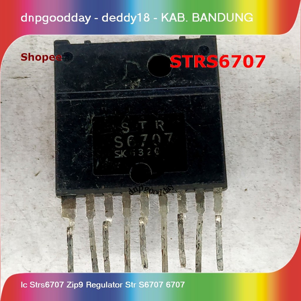 ic strs6707 zip9 regulator str s6707 6707