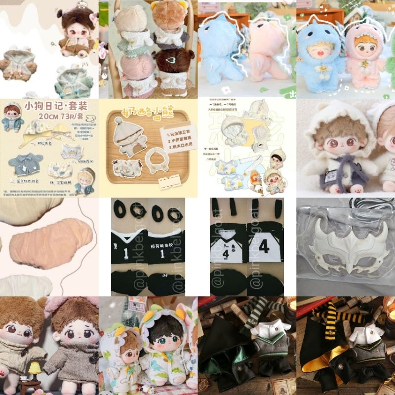 Doll clothes 20 cm SEMUA READY seragam HAIKYUU KITA/ CUTE JACKET/