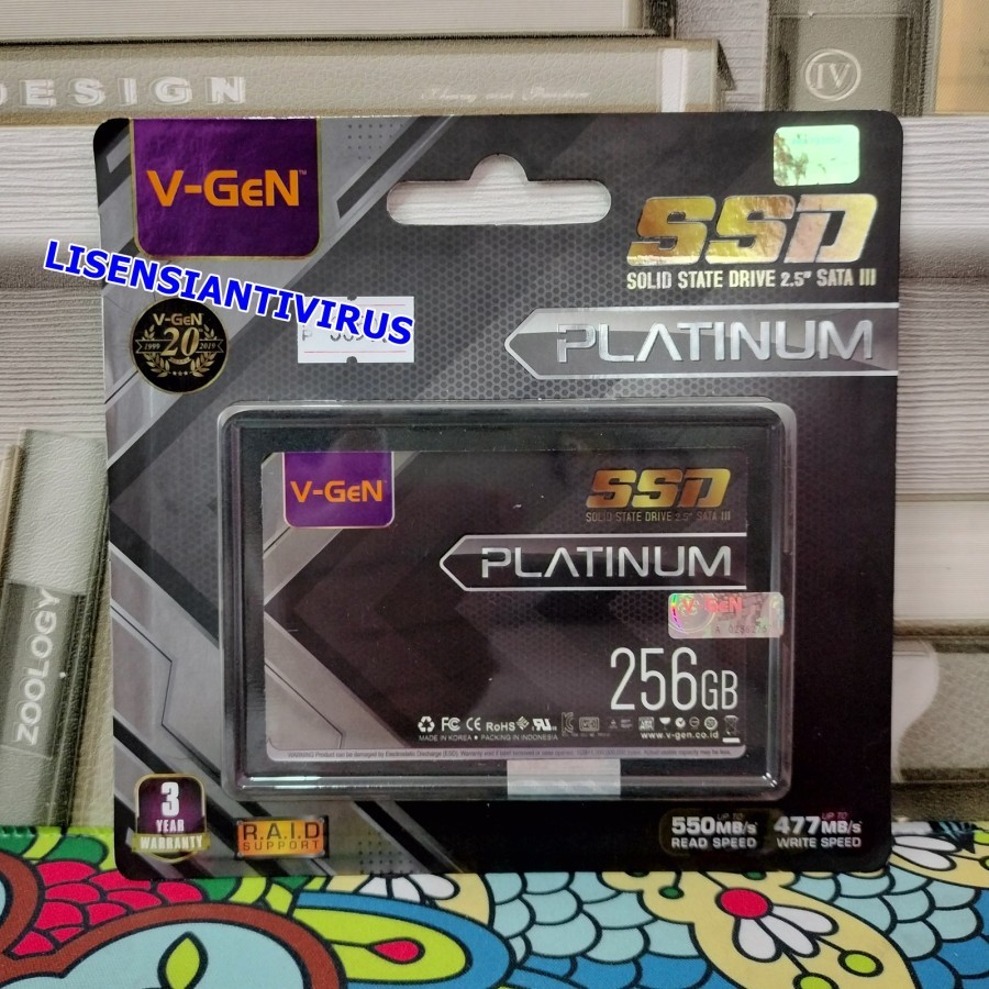 SSD V-Gen 256GB - Sata 3 SSD VGen 256 GB LAPTOP PC KOMPUTER