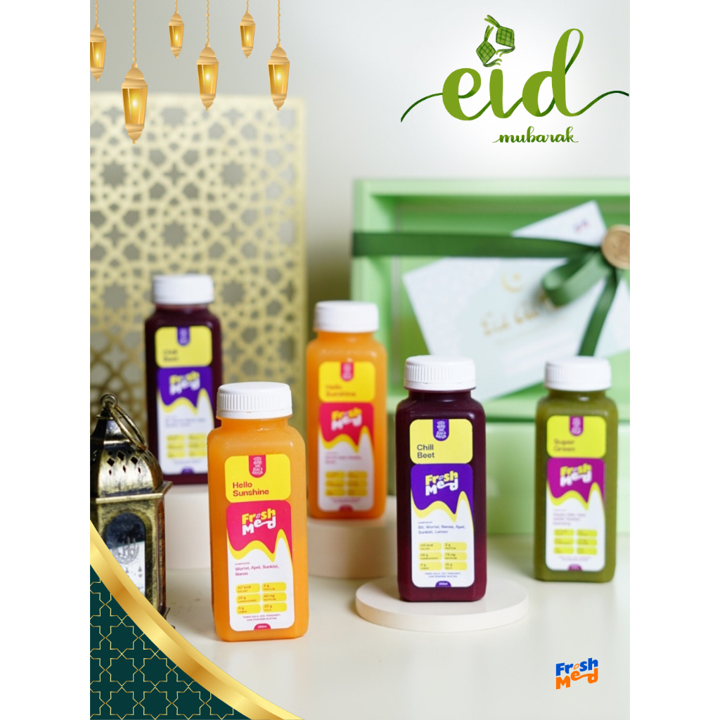 

Hampers Lebaran Murah Eid Idul Fitri Cold Pressed Juice Jus Buah