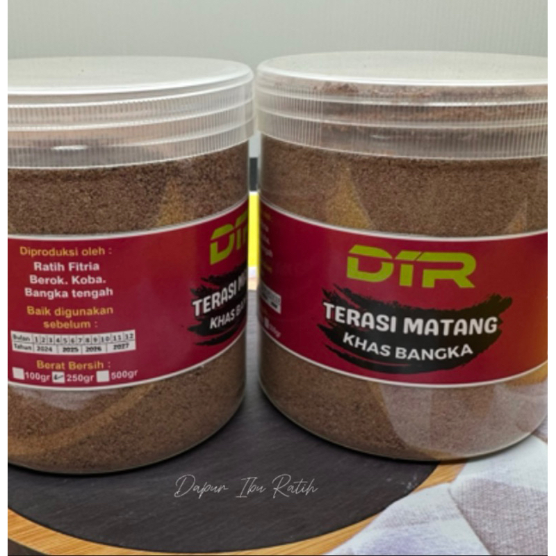 

Terasi Matang - Bangka Belitung - 250 gram
