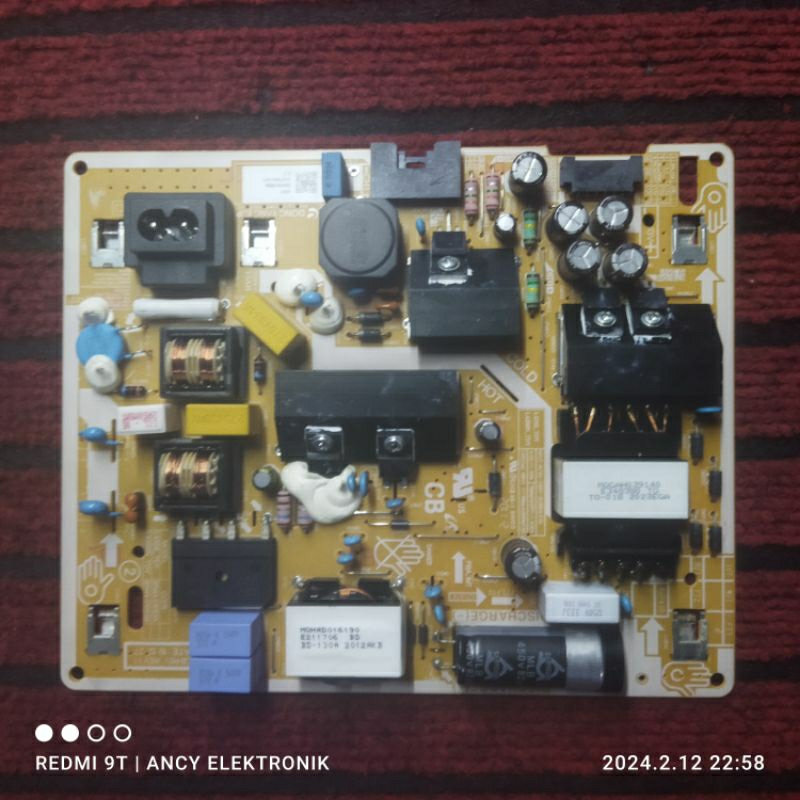 PSU POWER SUPPLY TV SAMSUNG UA43TU6900K - UA 43TU6900K - UA 43TU6900