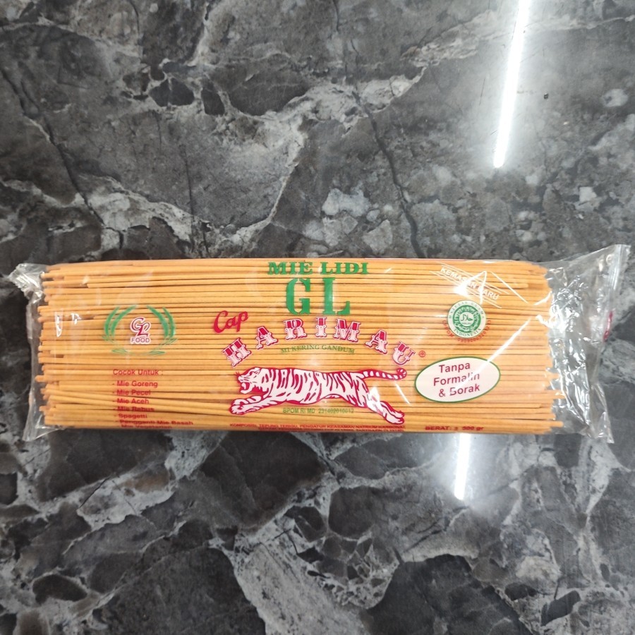 

Mie lidi harimau 500 gr