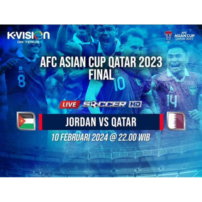 PRODUK AWAL TAHUN Paket GIBOL K VISION Paket Timnas AFC Asian Cup Qatar 223 Piala Asia Sepak Bola Paket GB1 KVision