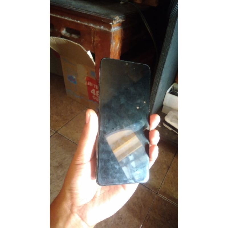 lcd + frame oppo a77s ori copotan