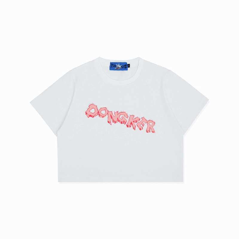 TEN US X DONGKER - LOGOTYPE DWIKYKA CROPTEE