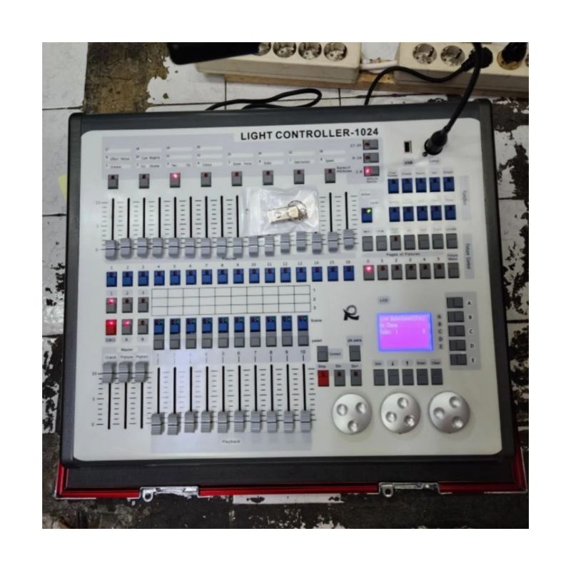 MIXER DMX KINGKONG 1024 REDSUN MIXER LAMPU PANGGUNG MERK REDSUN
