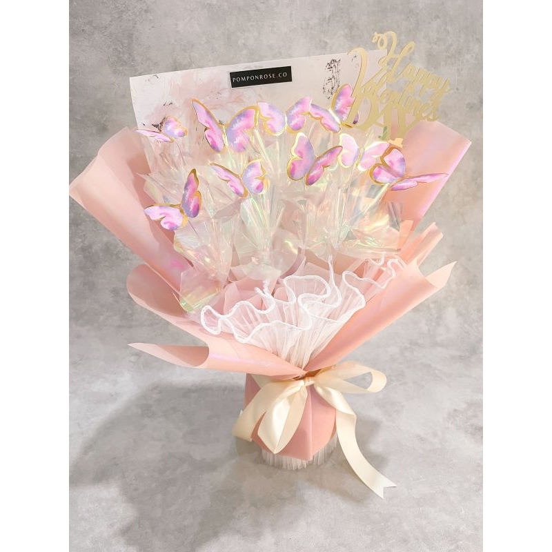 

READY STOCK - Mariposa bouquet | Valentine gift buket