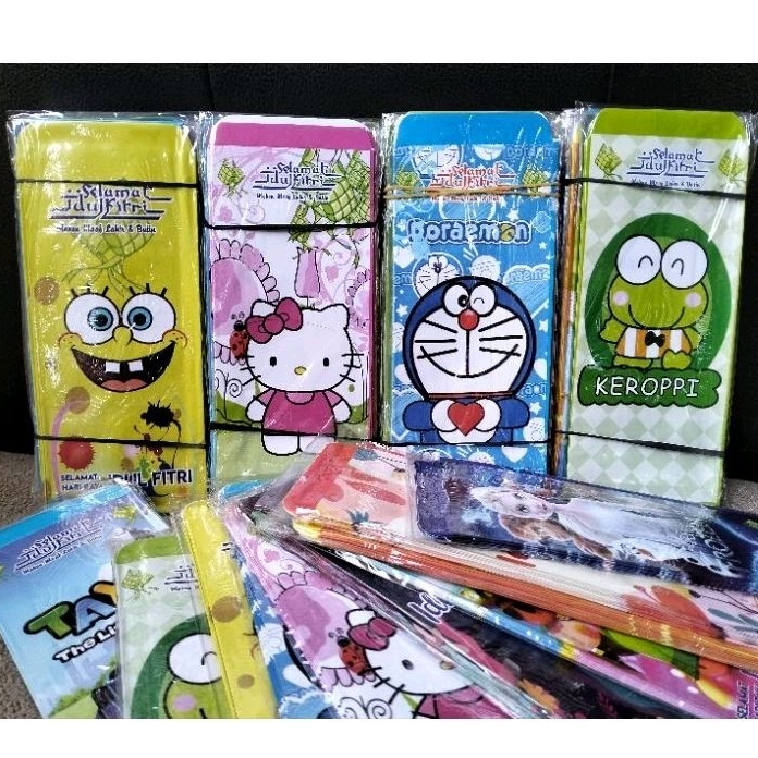 

(1 KG) 400 amplop JUMBO motif KARAKTER KARTUN lucu siap pakai.