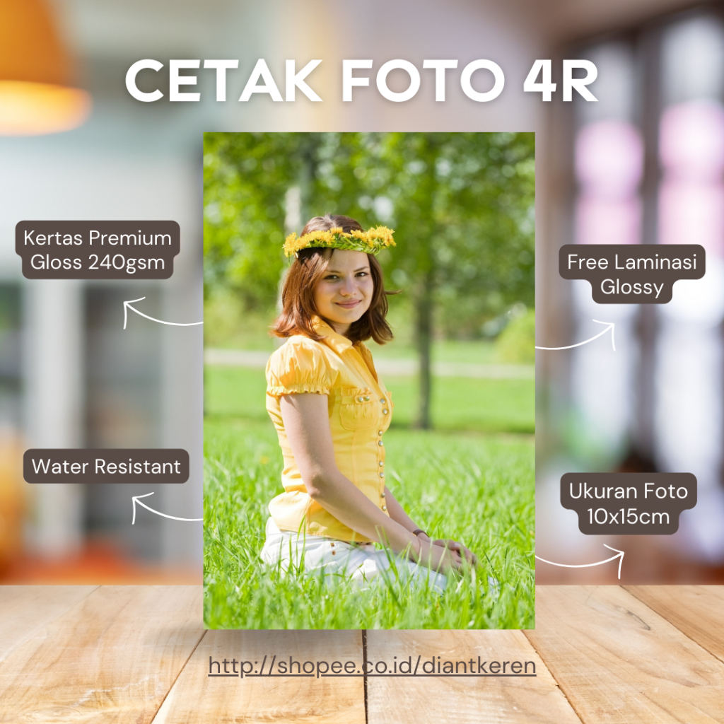 Cetak Foto 4R Premium Gloss 240gsm Laminasi Glossy