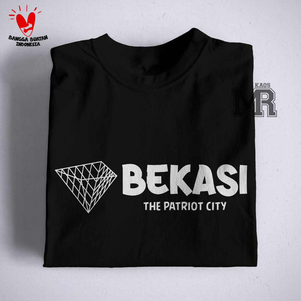 Bekasi Patriot City / Kaos / Pakaian / Baju / T-Shirt / Murah / Kekinian / Keren / Distro / Kota / P