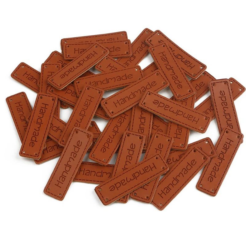 

Label Jahit Leather Handmade (10 pcs)